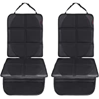 8safe Protector de Alta Calidad para Asiento de Coche | Nueva Version All-Black| Antideslizante y Resistente | ISOFIX…